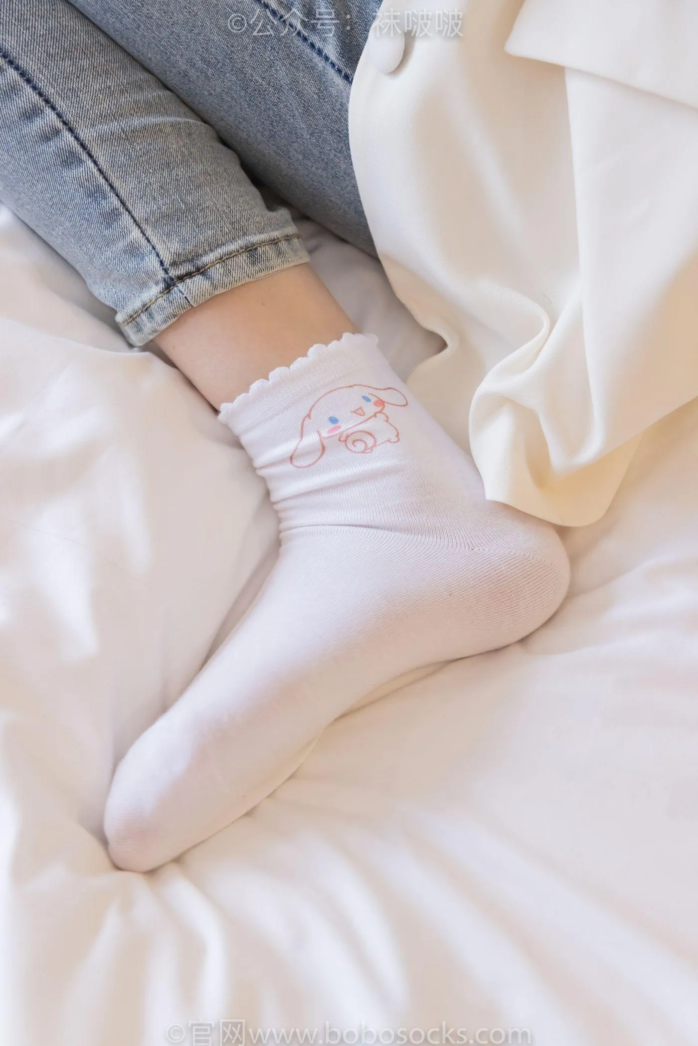 [BoBoSocks袜啵啵]NO.050 小甜豆-高跟长靴、白棉袜 [175P]插图9